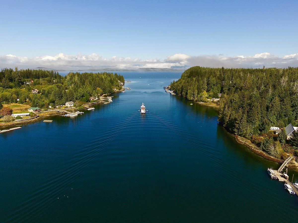 Kingfisher Lodge & Marina Salmon Beach Exterior foto